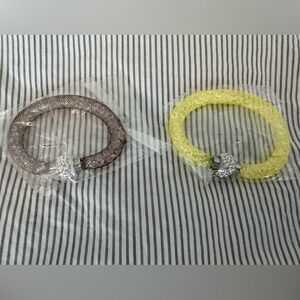 ** FREE with order ** Two bracelets with magnetic closure